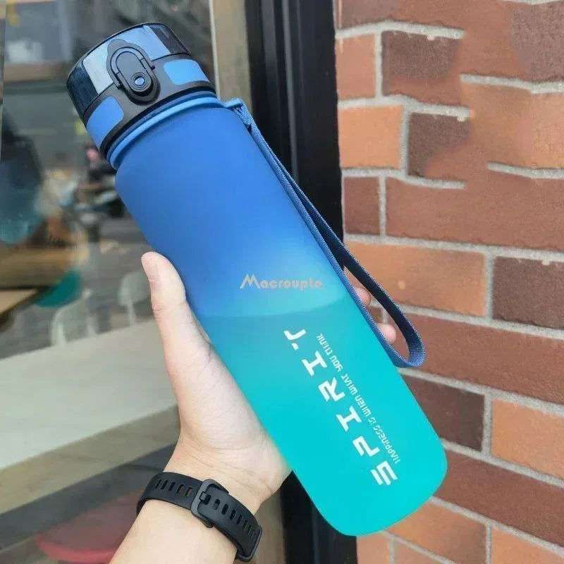 1 Liter Leak-Proof Sports Water Bottle - Colorful, Portable, and Ideal for Gym, Travel, and Outdoor Activities - olympicfangear