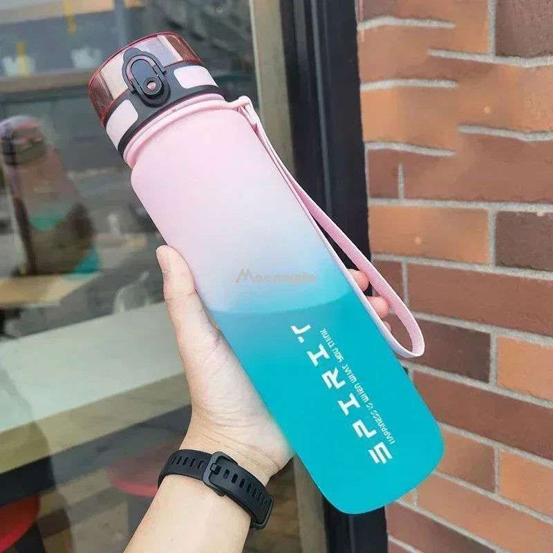 1 Liter Leak-Proof Sports Water Bottle - Colorful, Portable, and Ideal for Gym, Travel, and Outdoor Activities - olympicfangear