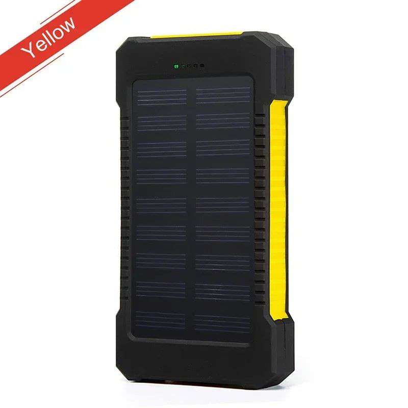 200000mAh Portable Solar Power Bank External Battery Fast Charging Waterproof Powerbank with SOS Flashlight Poverbank for Xiaomi - olympicfangear