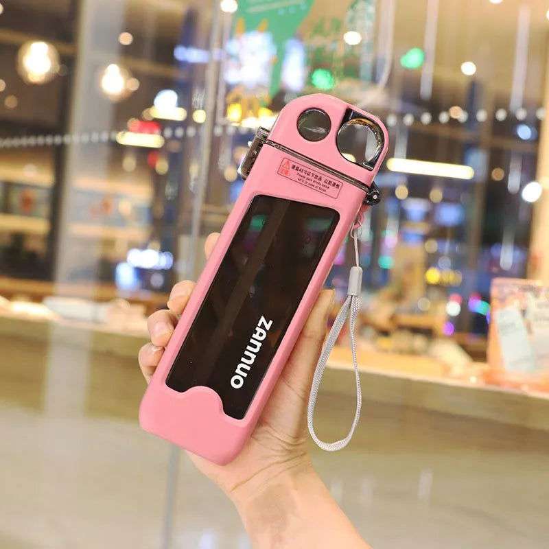 350ml Plastic Water Bottle Leak-proof Square Cup Sports Bottle with Lockable Lid and Measurements for Outdoor Sports Travel Cup - olympicfangear