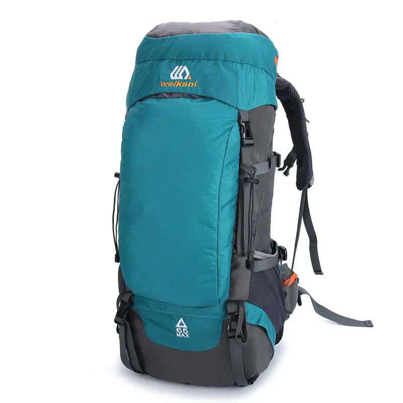 65L Camping Backpack Large Capacity Outdoor Climbing Bag Waterproof Mountaineering Hiking Trekking Sport Bags - olympicfangear