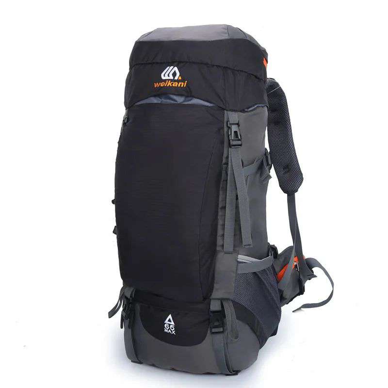 65L Camping Backpack Large Capacity Outdoor Climbing Bag Waterproof Mountaineering Hiking Trekking Sport Bags - olympicfangear