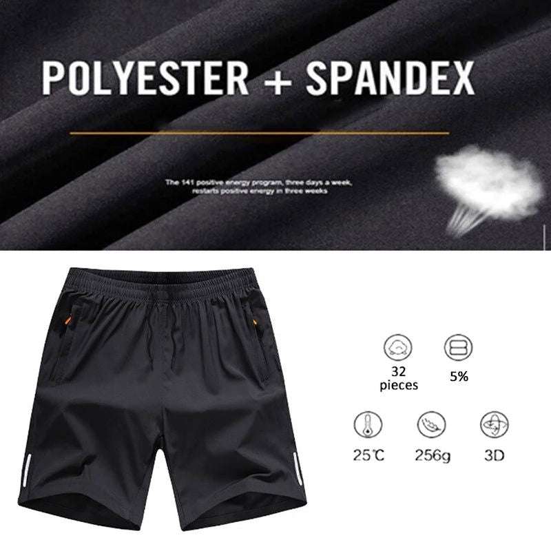Cool Shorts Breathable Cool Comfortable Silk Running Sports 5 Inches Men Loose-Fit Summer Gym Lightweight Basketball Sleep Beach - olympicfangear