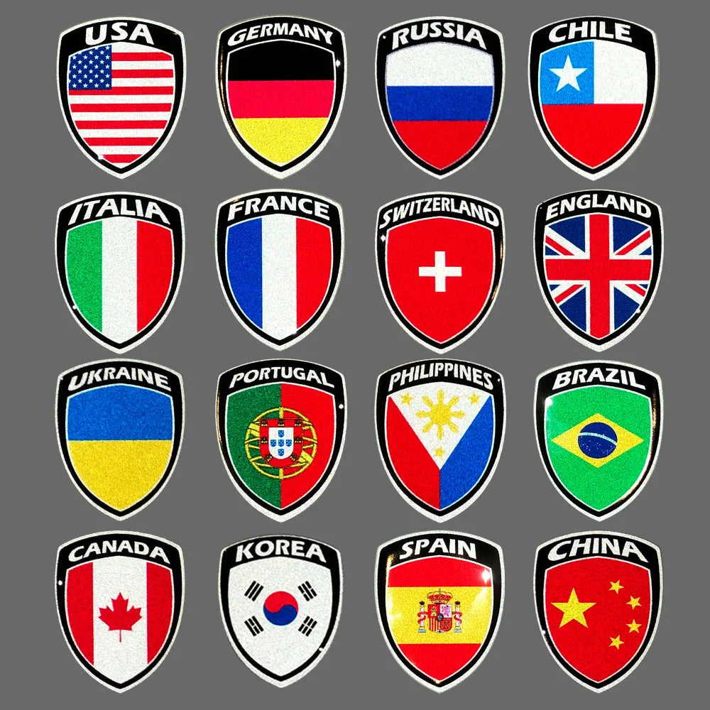 3d Stickers Motorcycle Reflective Italian