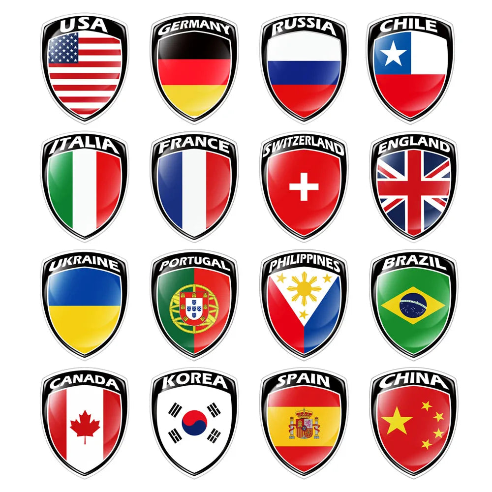 3d Stickers Motorcycle Reflective Italian