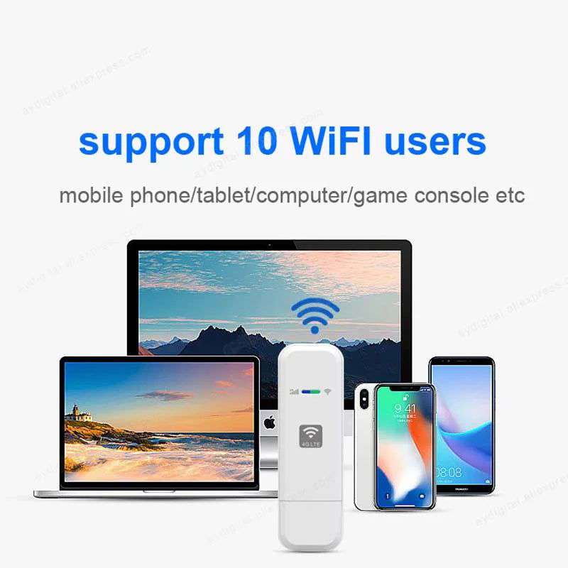 LDW931 4G WiFi Router nano SIM Card Portable wifi LTE USB 4G modem pocket hotspot 10 WIFI users dongle - olympicfangear
