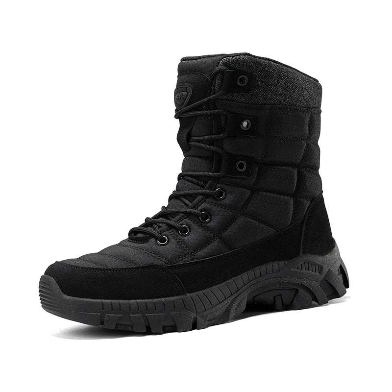 New Autumn Men's Boots Outdoor Anti-Slip Men's Desert Boots Comfortable Spring Men Work Ankle Boots High Top Motorcycle Boots - olympicfangear