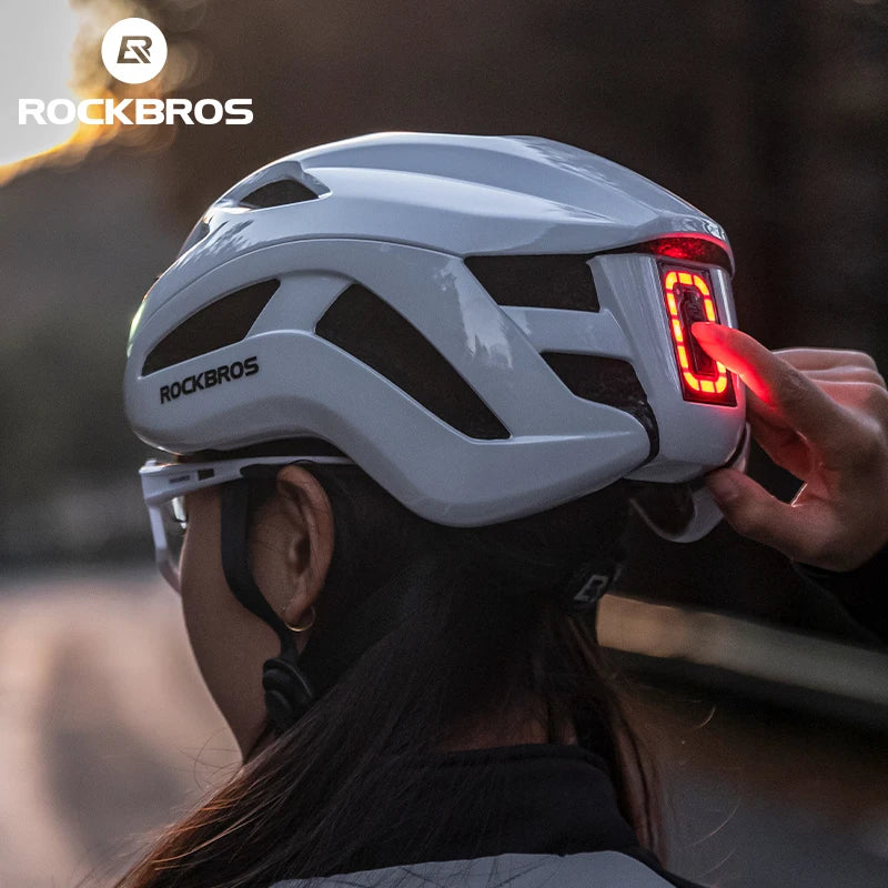 Rockbros Rechargeable Cycling Helmet - View 4
