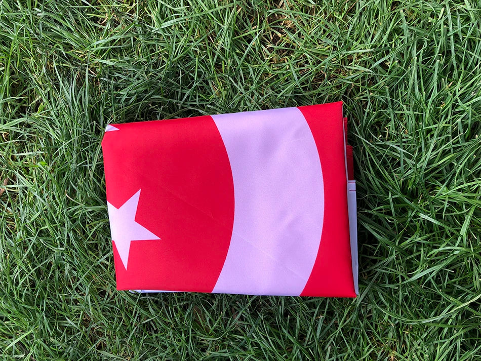 Singapore flag 90X150cm High Quality Polyester Fabrics Lion City SG SGP Republic Singapore Flag hanging flag  for decoration