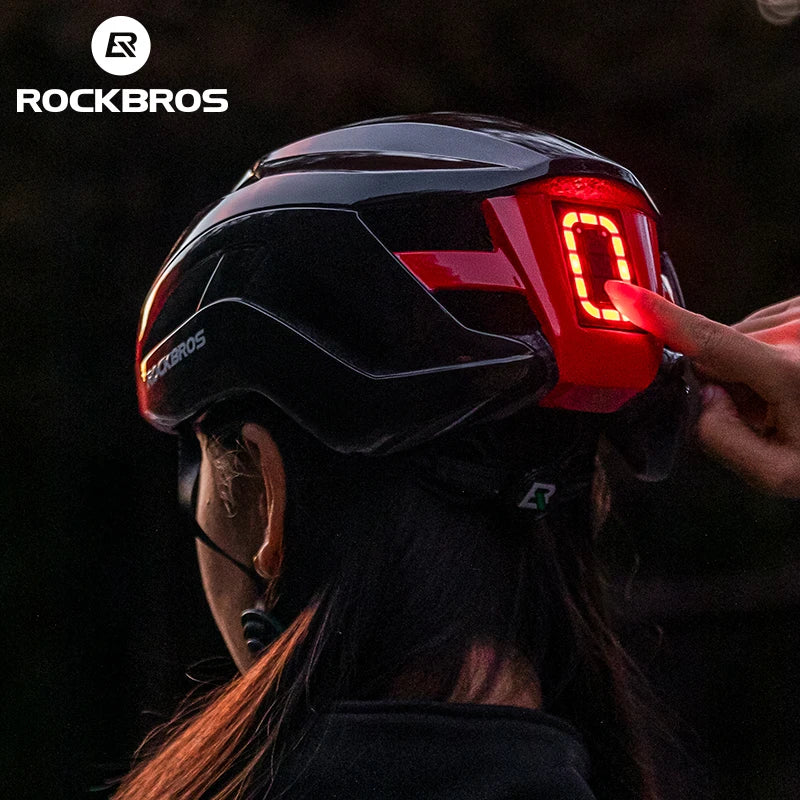 Rockbros Rechargeable Cycling Helmet - View 3