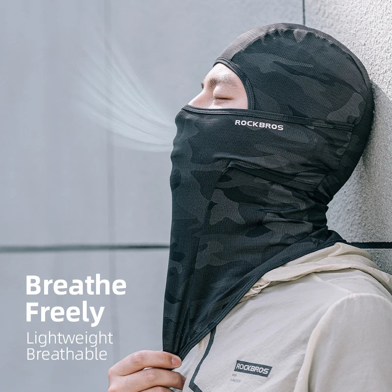 ROCKBROS UV Protection Cycling Mask – Breathable & Quick-Drybik
