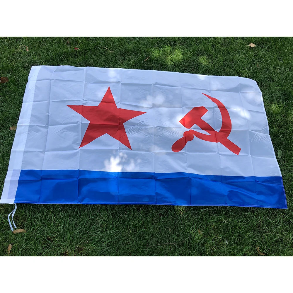 Red CCCP Flag 90x150CM Union of Soviet Socialist Republics 3x5fts polyester hanging Indoor Outdoor USSR Country Russian Banner