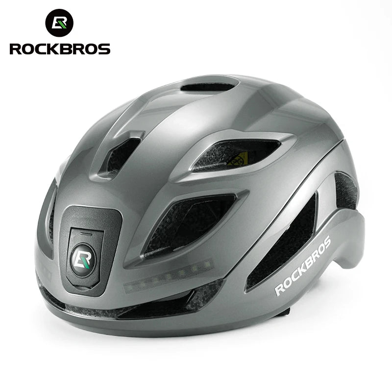 Rockbros Rechargeable Cycling Helmet - View 1