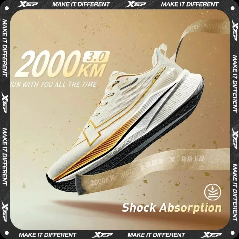 Xtep 2000km 3.0 Training Running Shoes – Cushioned & Durable
