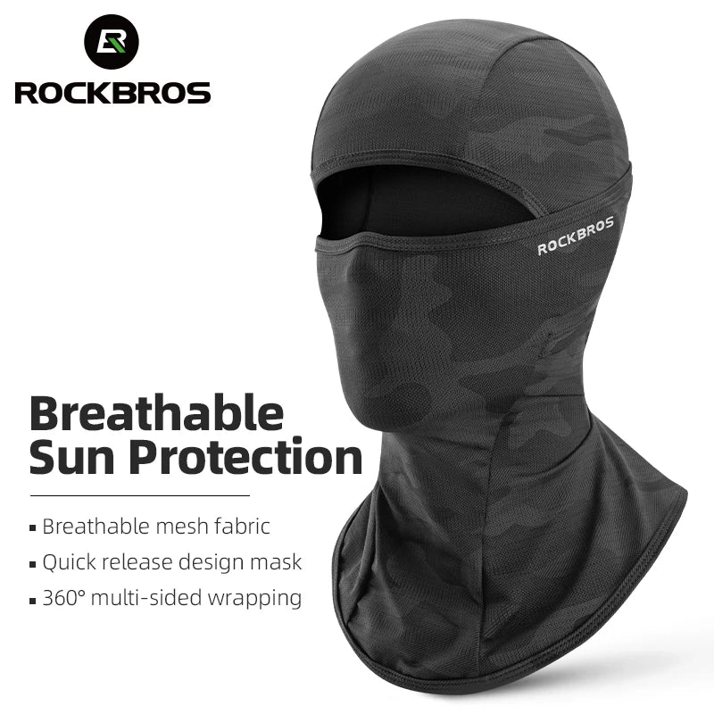 ROCKBROS UV Protection Cycling Mask – Breathable & Quick-Drybik