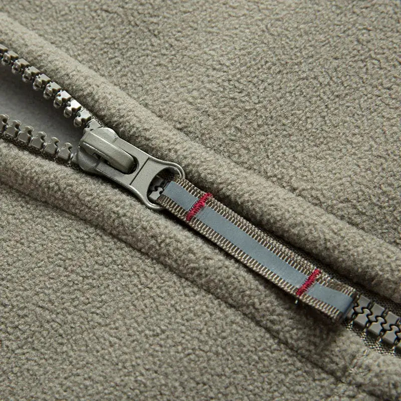 Autumn Winter Polar Fleece Jacket for Men Thermal Tactical Outdoors Sports Coat Softshell Hiking Army Jacket with hoodie - olympicfangear