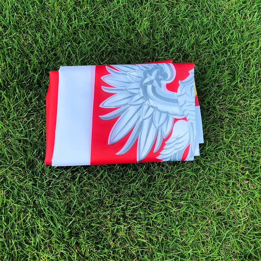Poland Eagle Flag – Polyester Indoor & Outdoor Banner
