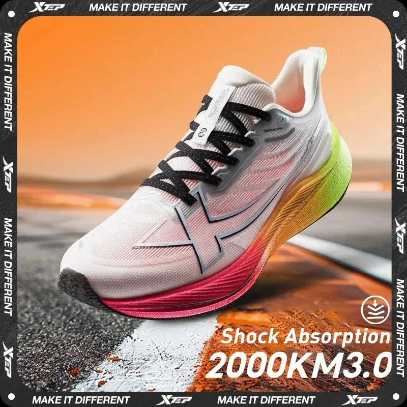 Xtep 2000km 3.0 Men’s Running Shoes – Lightweight Training