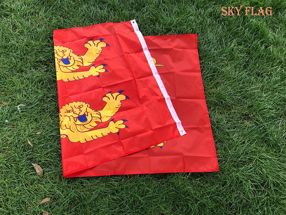90x150cm France Basse Normandie Flag polyester hanging Normandy Flag banner for decoration
