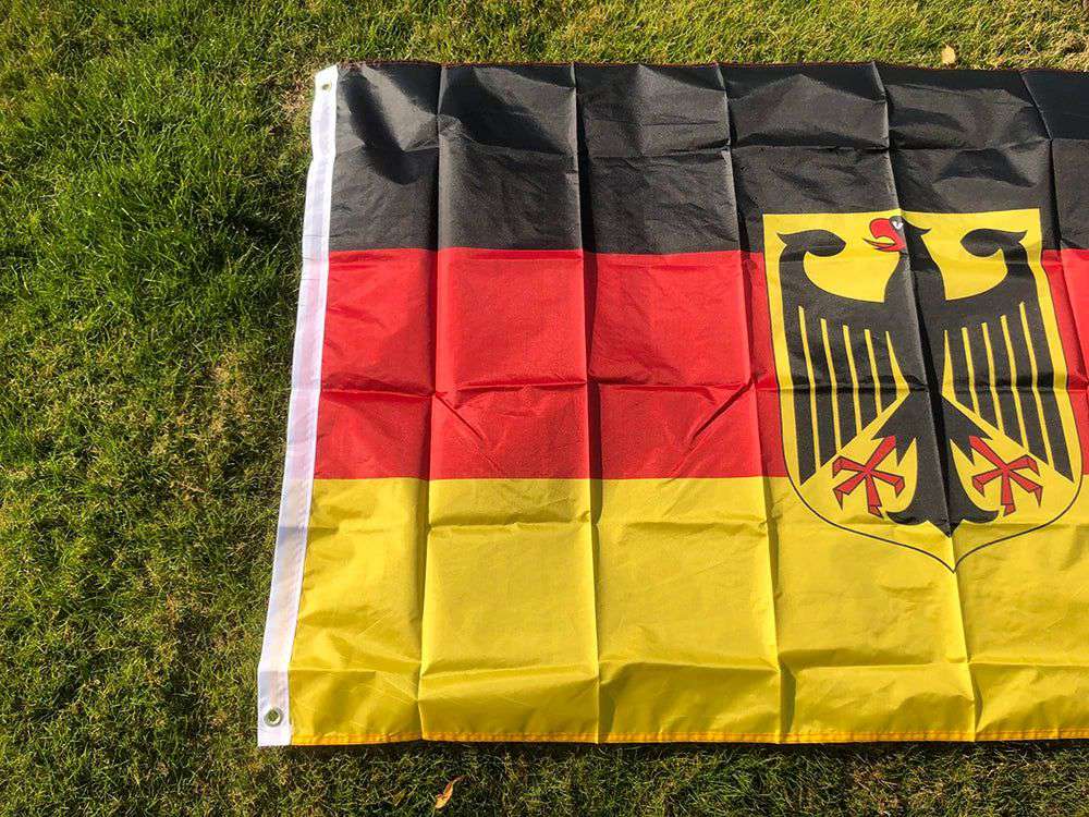 03 Germany National Emblem Flag – Durable Polyester Fan Banner olympicfangear.com