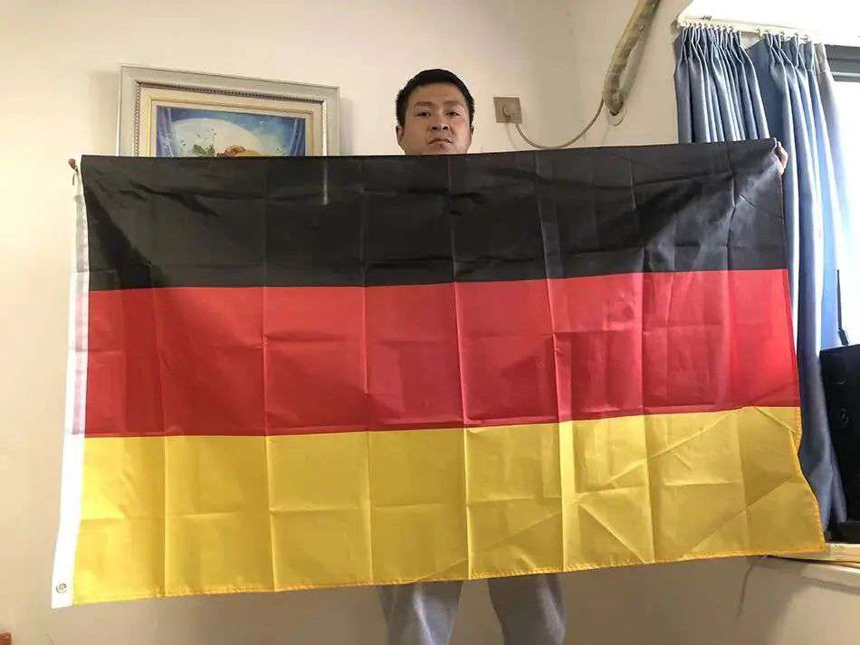 07 Germany National Emblem Flag – Durable Polyester Fan Banner olympicfangear.com