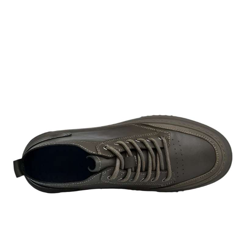 SURGUT Autumn Winter New Luxury Men's Leather Shoes Comfortable Oxford Fashion Walking Shoes Non-slip Rubber Sole Man Shoes - olympicfangear