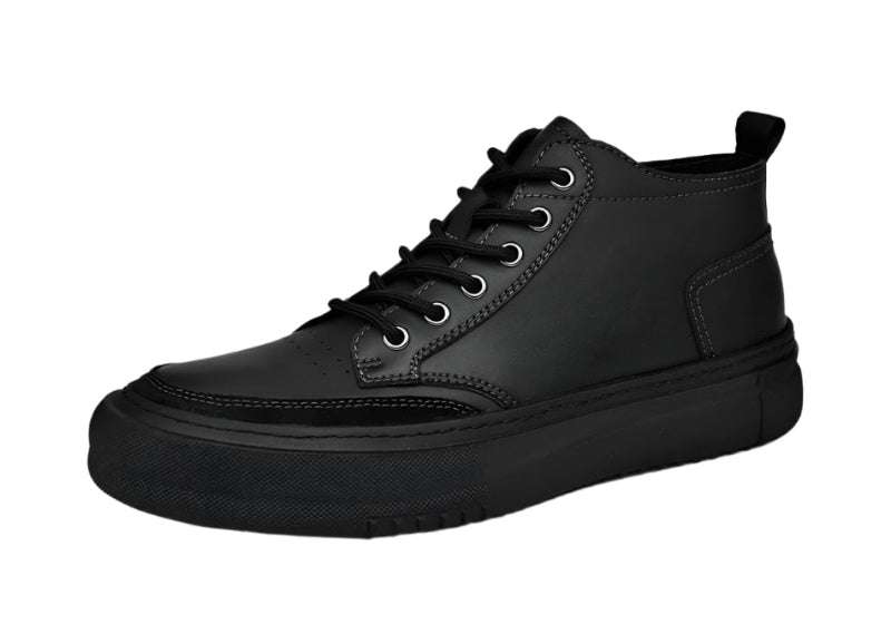 SURGUT Autumn Winter New Luxury Men's Leather Shoes Comfortable Oxford Fashion Walking Shoes Non-slip Rubber Sole Man Shoes - olympicfangear