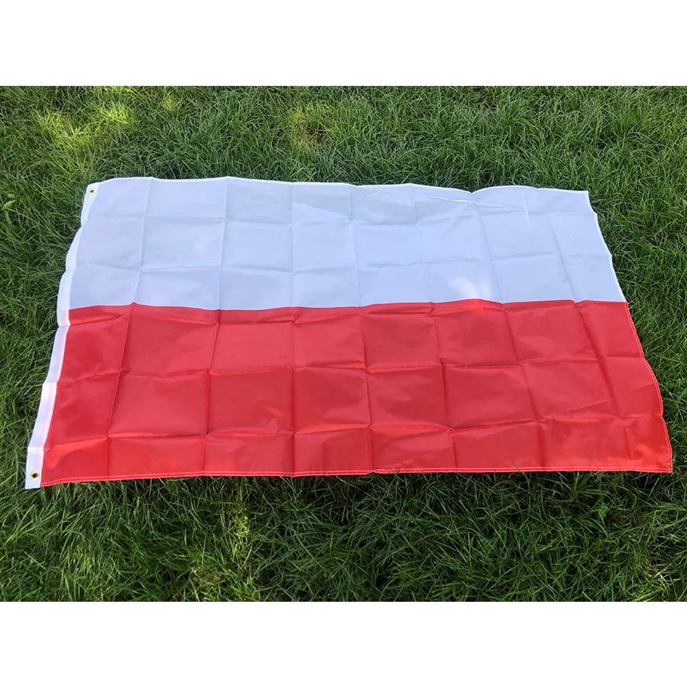 Poland Eagle Flag – Polyester Indoor & Outdoor Banner