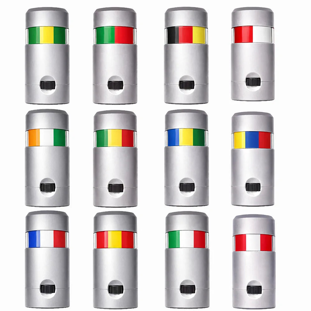 Country Flag Face Paint Stick Stripe Football Fan Brush Stick Face & Body Paint Football Game Cheering Cheerleading Decoration