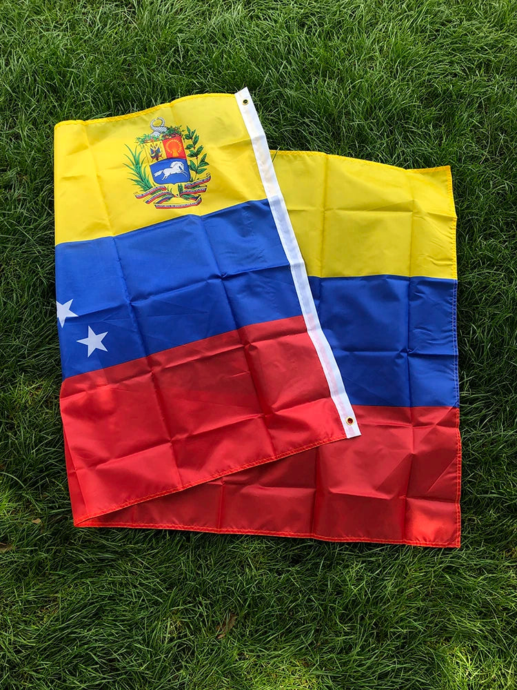 Venezuela flag 90X150CM 3x5fts polyester hanging baner VE VEN Venezuela flags country flag for indoor outdoor home banner