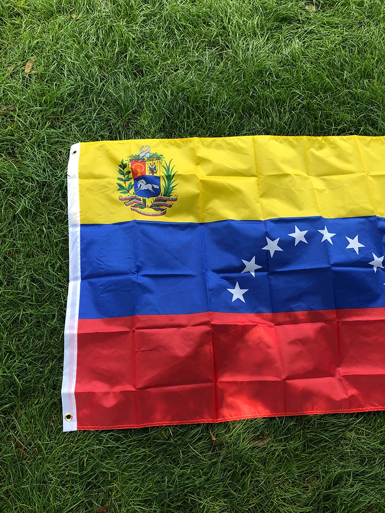 Venezuela flag 90X150CM 3x5fts polyester hanging baner VE VEN Venezuela flags country flag for indoor outdoor home banner